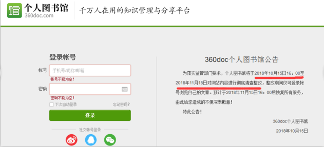 網信辦約談360doc個人圖書館限期整改 版權侵權 審查 360 微新聞 第1張