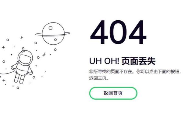 报错404是怎么显示