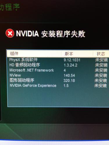 gtx650驱动报错