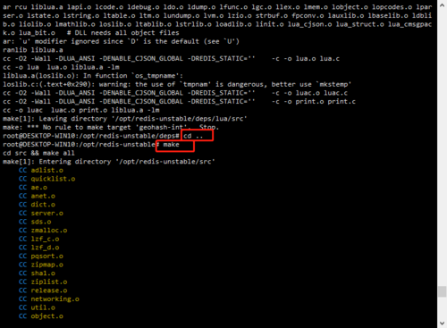 linux安装redis make报错