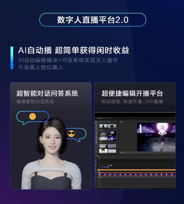 百度推出AI數字人：可24小時不停直播帶貨 直播帶貨 百度 微新聞 第1張
